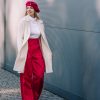 Beret Malina - propozycja stylizacji