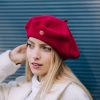 Beret Malina - propozycja stylizacji