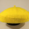 Beret bawełniany Neon Yellow